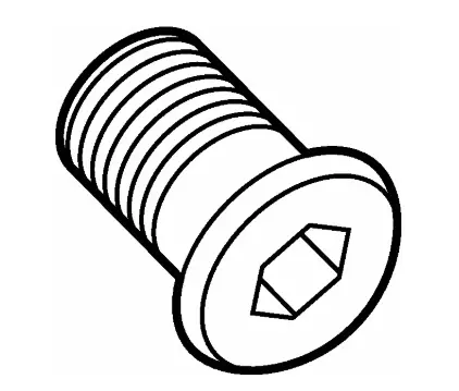 KMS4  SHIM SCREW M6.3X ***