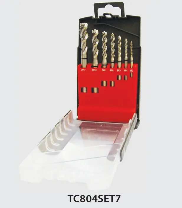 [TC804SET7] HSS-E COMBO DIN371/376 SP FL TAP SET
